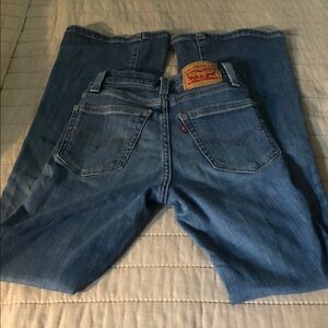 Levi's Blue Denim Jeans - Flare Jeans